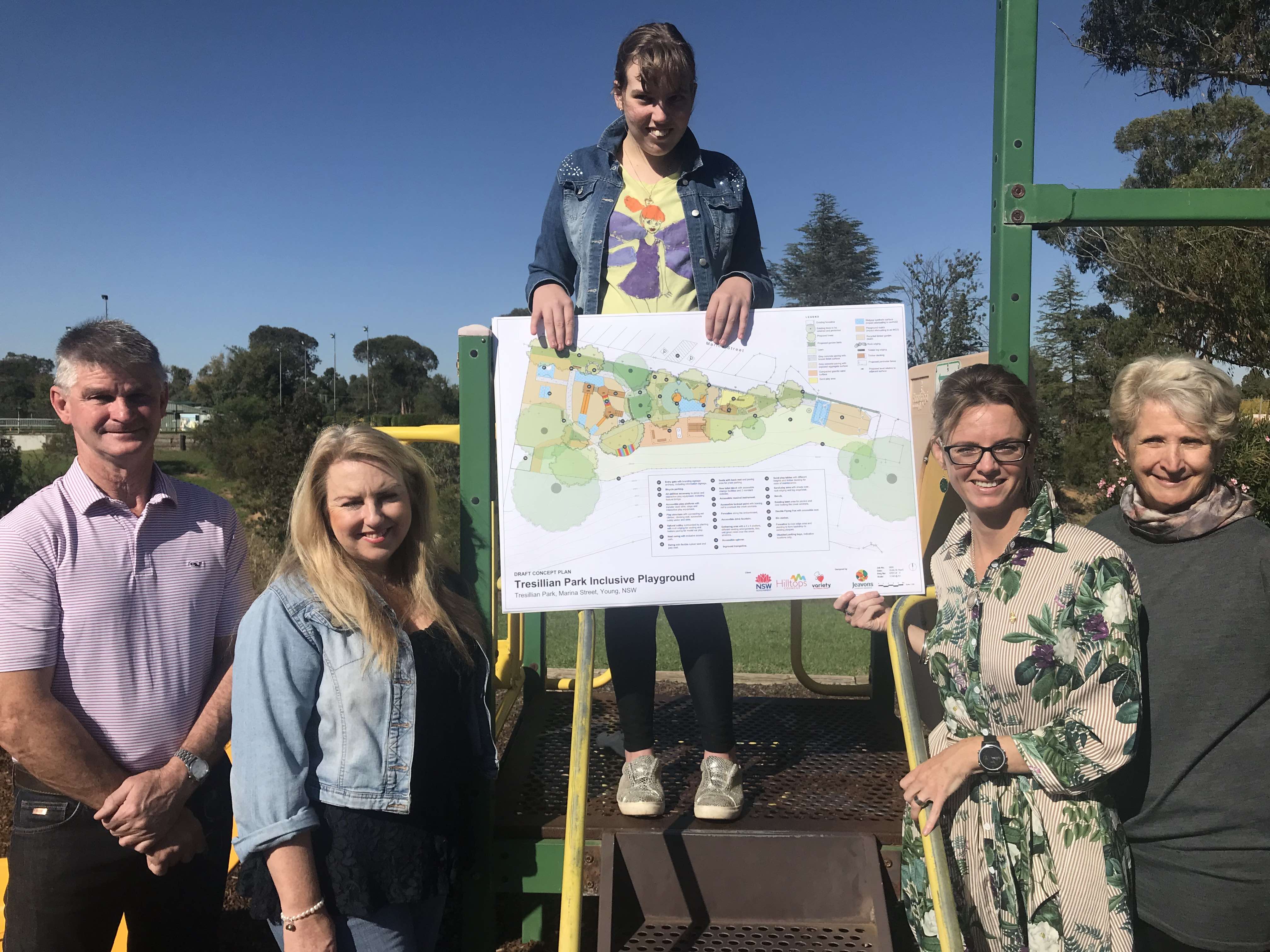 Features of the new playspace